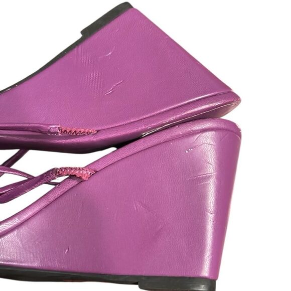 Jeffrey Campbell Purple Strappy Sandals(Size 8) - Picture 6 of 9
